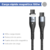 Cable 2 metros Usb C Magnetico Led A Tipo C Carga Rápida 100w - tienda online