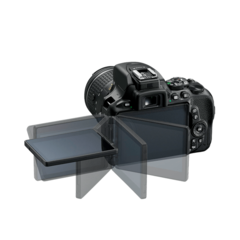 Camara De Fotos Nikon D5600 Kit Lente 18-55mm Vr Dslr Original - Teknic
