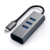 Hub Multiplicador Adaptador 3 Puertos Usb-a Ethernet Colores