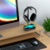 Soporte auriculares con cargador inalambrico celular 2 en 1