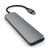 Hub Adaptador Slim Usb-c A Multipuertos Silver Y Space Gray en internet