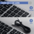 Teclado Mac retroiluminado numerico x2 bluetooth USB Ingles
