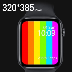 Novo relógio inteligente IWO W26 masculino / feminino ECG de frequência cardíaca / monitor de pressão arterial para Android IOS