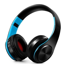 Fone de ouvido estéreo bluetooth, com microfone para todos os telefones - comprar online