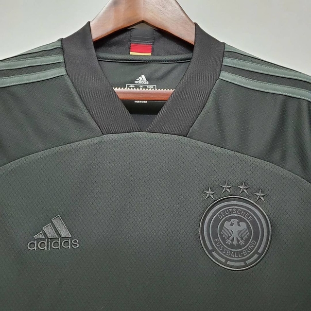 Camisa Selecao Da Alemanha Away 21 22 Torcedor Adidas Masculina Preta