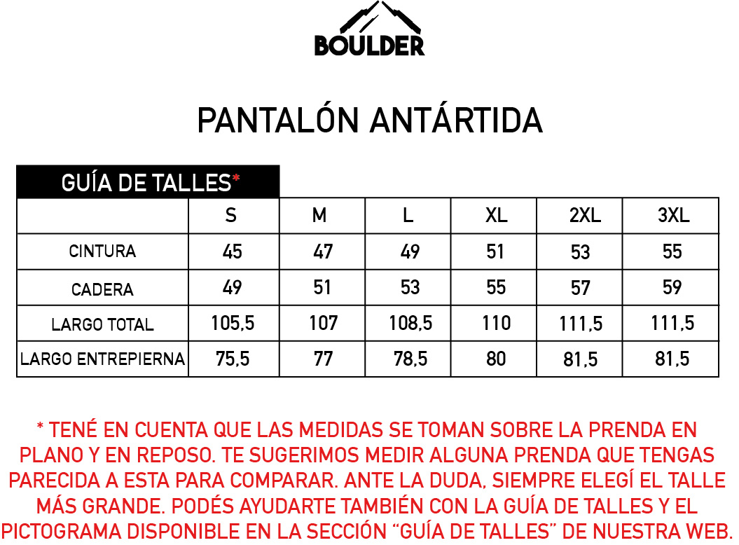 Pantalón Antártida - Comprar en Boulder