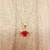Gargantilha coração em zircônia rubi - Flertty G214 - comprar online