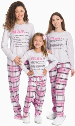 Pijama Adulto Feminino MAE E FILHA Daisy Days na internet