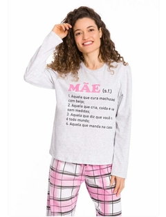 Pijama Adulto Feminino MAE E FILHA Daisy Days
