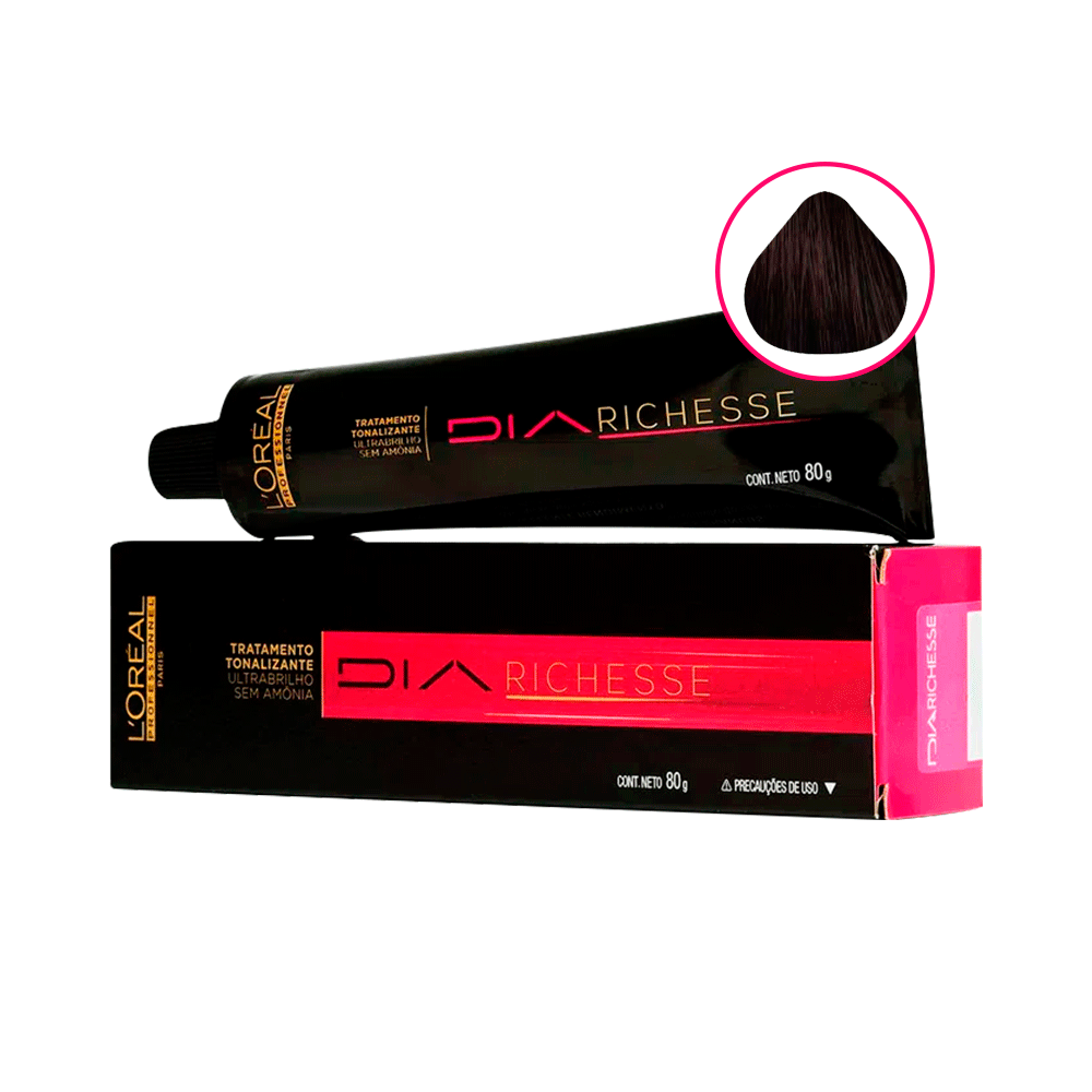 Tonalizante L'Oréal Diarichesse 5 Castanho Claro 50g