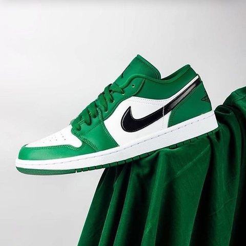 nike jordan 1 pine green low