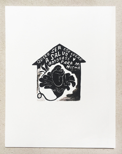 "Quiero ser" / Print 21 x 29 cm / edición limitada de 50 reproducciones