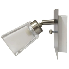 Aplique pared cubeto 1 luz - comprar online