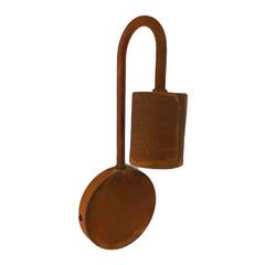 Aplique de pared antorcha oxido en internet