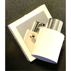 Aplique pared julita 1 luz julita blanco - comprar online