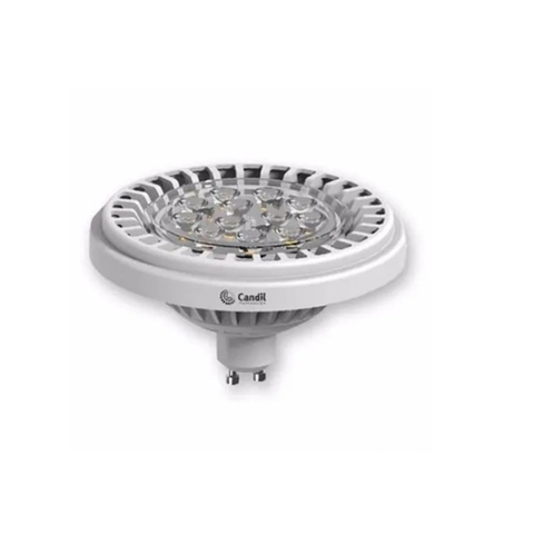 Lampara led halospot ar111 luz calida