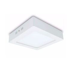 Plafón aplique led cuadrado 12w led luz fria