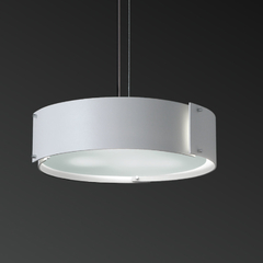 Colgante redo 2xe27 blanco 33cm - comprar online