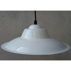 Colgante chapa 32cm blanco en internet