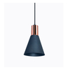 Colgante embudo metalico negro