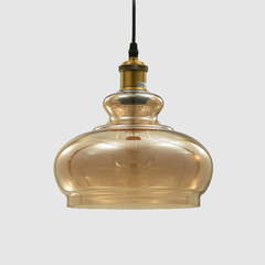 Colgante retro M48-1BD vidrio champagne en internet