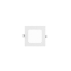 Embutido led cuadrado 6w led luz calida - comprar online