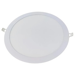 Embutido led circular 24w luz calida - comprar online
