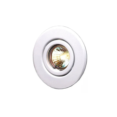 Spot embutido techo móvil redondo blanco - comprar online