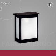 Farol hierro 20cm