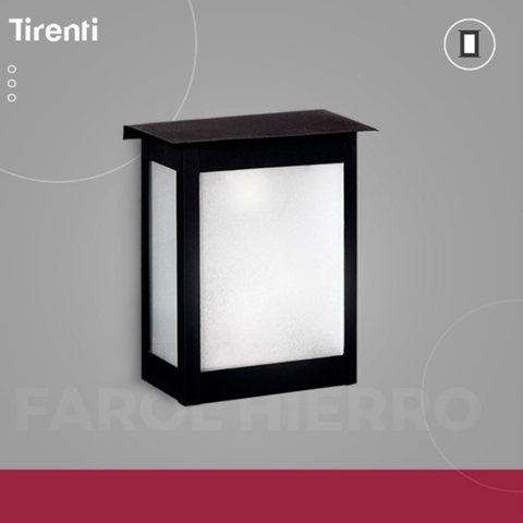 Farol hierro 20cm