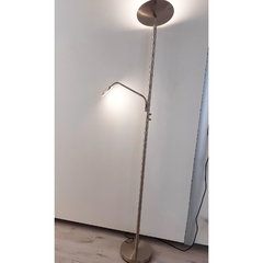 Lampara pie platil led ágata 18w + 6w - comprar online