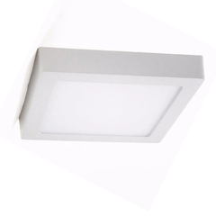Plafón aplique led cuadrado 18w led luz fria - comprar online