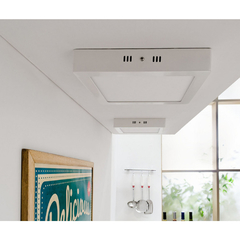 Plafón aplique led cuadrado 18w led luz calida - Tirenti