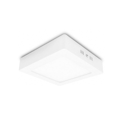 Plafón aplique led cuadrado 12w led luz fria en internet