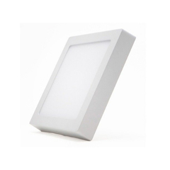 Plafón aplique led cuadrado 24w led luz fria - comprar online