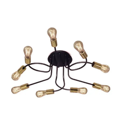Plafón vintage 9 luces - comprar online