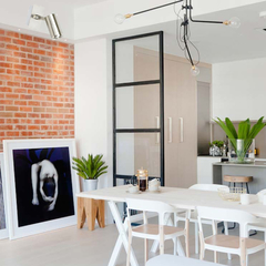 Aplique pared 1 luz tempano acero - comprar online