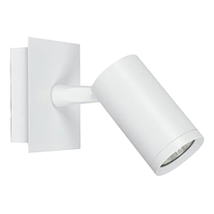 Aplique pared 1 luz tempano blanco