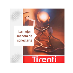 Plafón Auriga cromo - Tirenti