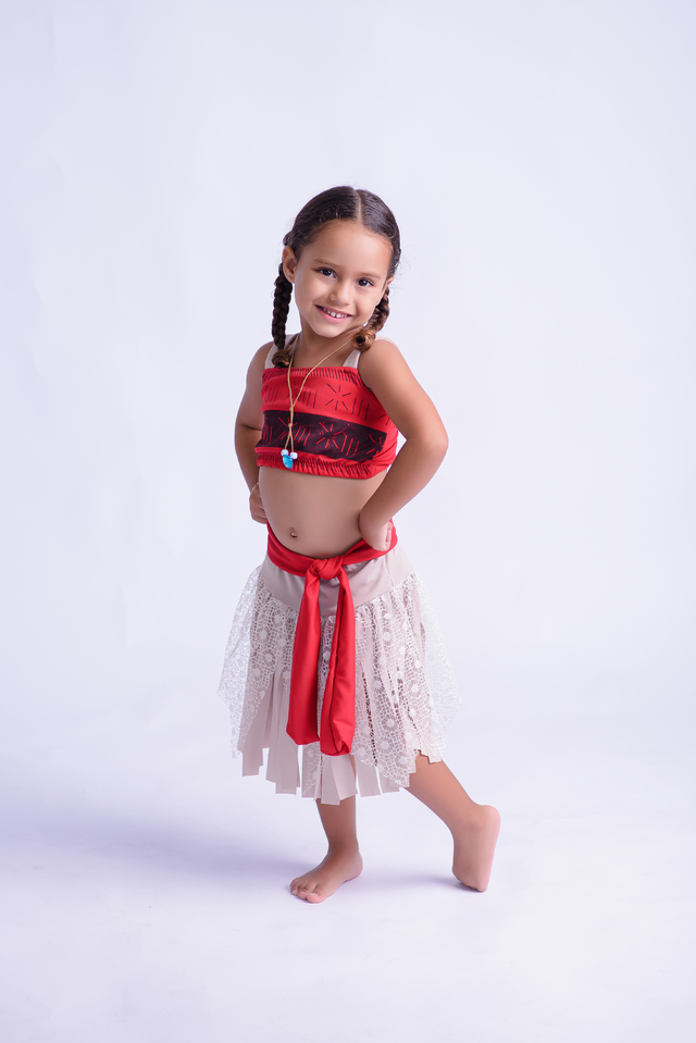 Vestido Moana Baby Do RN a 1 ano de - Sonhos de Princesa