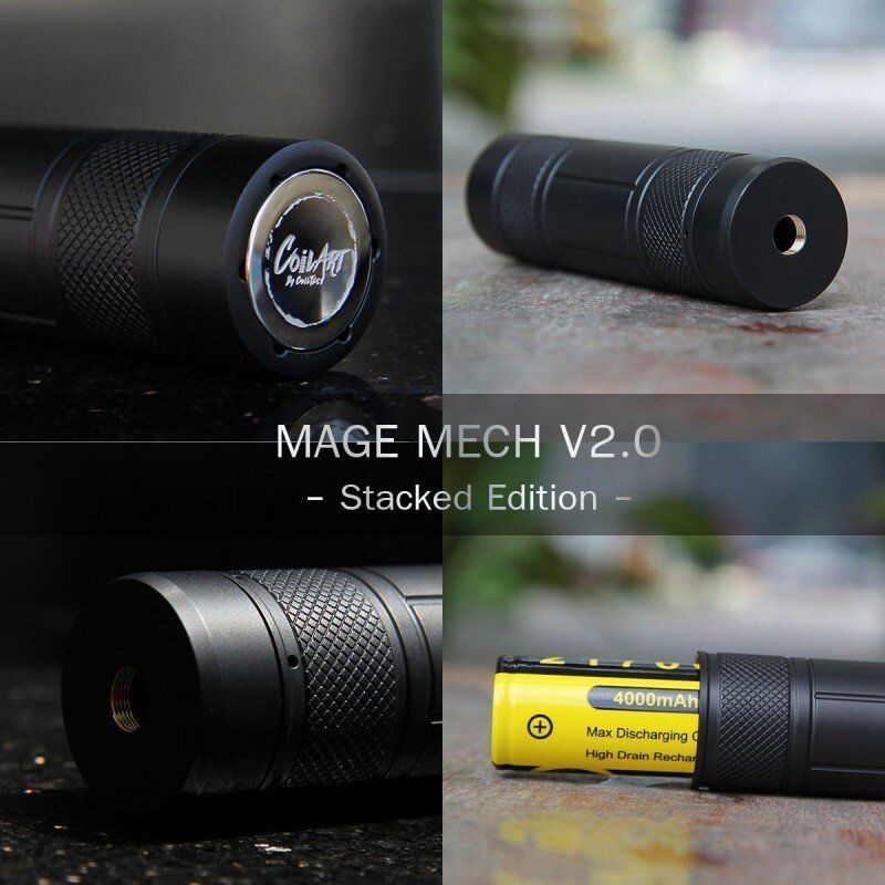 COIL ART MAGE MECH V2 BLACK EDITION STAKED