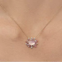 Gargantilha Baobá Rosé - comprar online