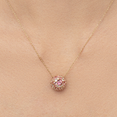 Gargantilha Bubbles Rosé - comprar online