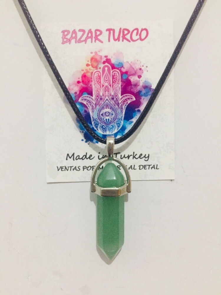 Intermedio coser Inclinarse Collar Cuarzo Jade - Comprar en Gran Bazar Turco