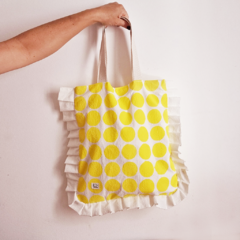 ToteBag Cʀᴇ̀ᴍᴇ Bʀᴜ̂ʟᴇ́ᴇ Amarillo - comprar online