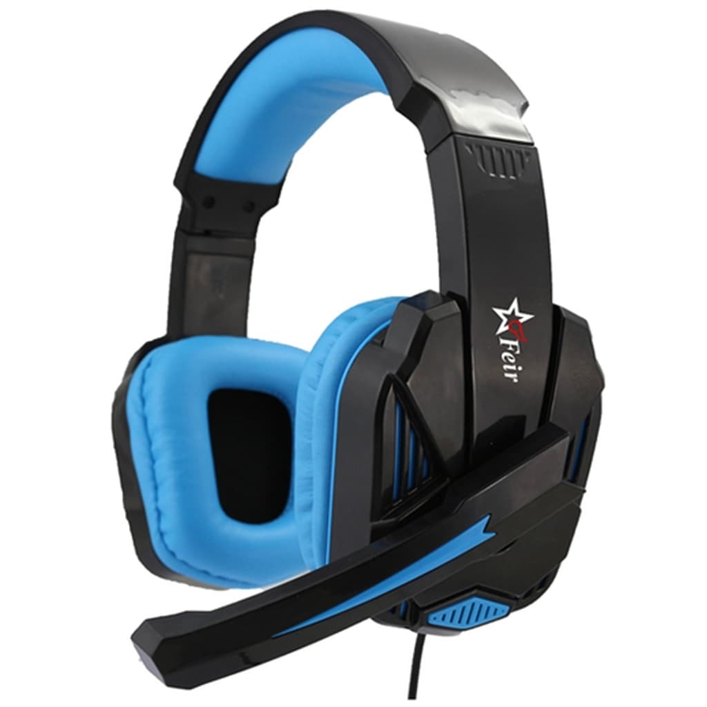 Headphone Headset Gamer com LED Azul para PS4 Xbox Pc Notebook