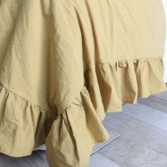 Pie de Cama Tusor c/ volados