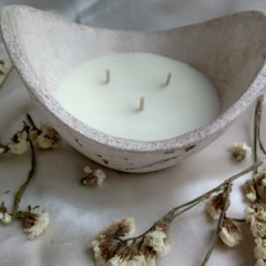 Velas en Pasta Piedra
