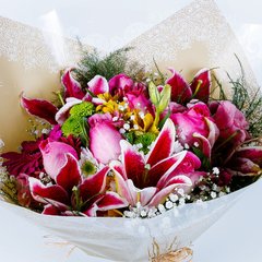 Bouquet com Flores Mistas e Chocolates- Primavera na internet