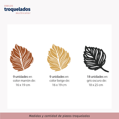 Plancha doble hoja marrones en internet